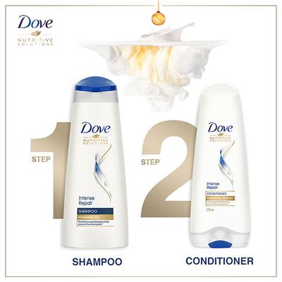 Dove Intense Repair Hair Shampoo 650 ml - Shampoos