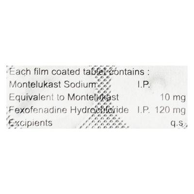 MONTECART F Tablet 10's - Allergies-Ant
