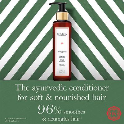 Kama Ayurveda Bringaras Hydrating Conditioner Supply Hair Silky Smooth Weightless Finish 200 ml - Conditioners
