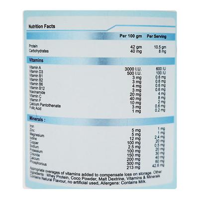PROFULL SUGAR FREE SWISS CHOCOLATE FLAVOUR PROTEIN Powder 500gm - Supplements-Sup
