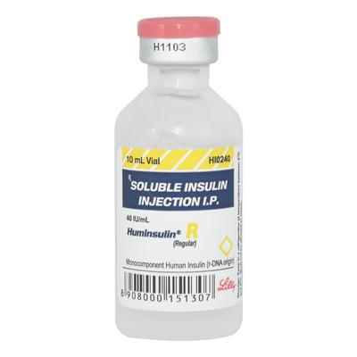 Huminsulin R 40IU Injection 1X10ml - Diabetes-Ins
