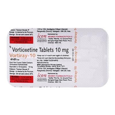 VORTIRAY 10 Tablet 10's - Depression-Ant
