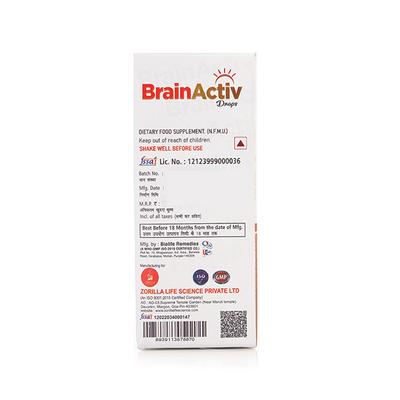 BRAINACTIV MANGO FLAVOUR Drops 30ml - Supplements-Vam