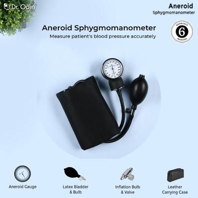 Dr. Odin Aneroid Sphygmomanometer (OAS-102) without Stethoscope 1's - Health Monitors And Equipment