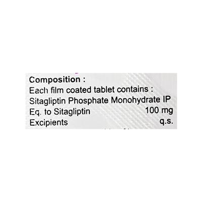 SITASYS 100 Tablet 10's - Diabetes-Ant