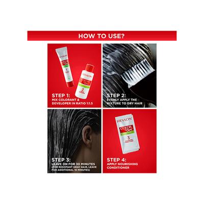 Revlon Color 'N Care Nourishing Permanent Hair Color - 6.60 Intense Red 160 gm - Crème