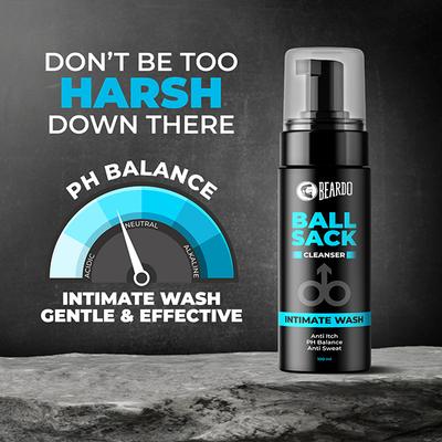 Beardo Ball Sack Intimate Wash 100 ml - Intimate Hygiene