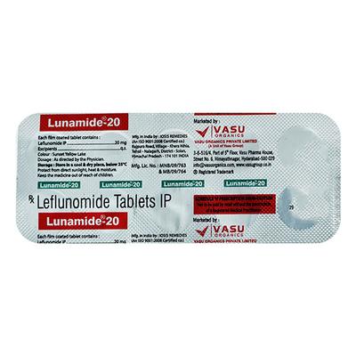 LUNAMIDE 20 Tablet 10's - Arthritis-Dis
