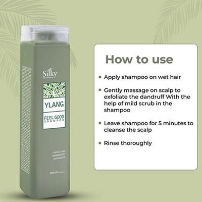 Silky Technobasics Ylang Feel Good Shampoo 1000 ml - Shampoos
