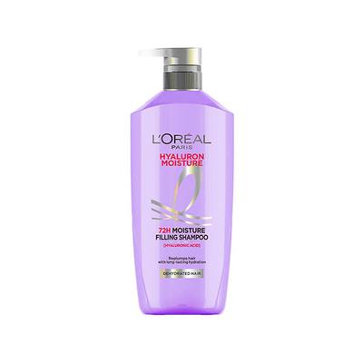 L'Oreal Paris Hyaluron Moisture 72H Moisture Filling Shampoo with Long lasting Hyaluronic Acid Dehydrated Hair 1000ml - Shampoos
