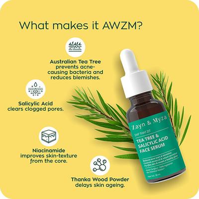 Zayn & Myza Tea Tree & Salicylic Acid Face Serum 30 ml - Face Mists