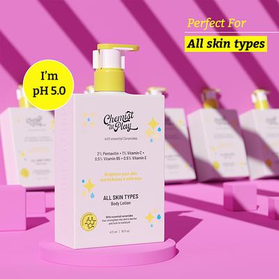 Chemist At Play Brightening Body Lotion for All Skin Types 473 ml - Lotions & Creams