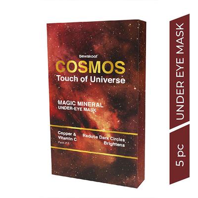 Cosmos by Bewakoof Brightening Magic Mineral Under Eye Mask Powered By Copper & Vitamin-C (Pack of 5) 1's - Eye Masks