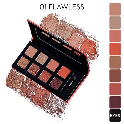 SUGAR Cosmetics Blend The Rules Eyeshadow Palette - 01 Flawless (Warm Neutrals) 10.4 gm - Eye Shadow Palettes