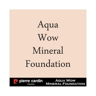 Pierre Cardin Parisaqua Wow Mineral Foundation 406 Ivory Skin With Warm Yellow 30 ml - Foundation