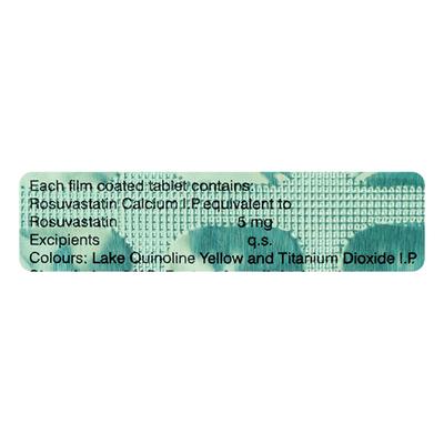 Novastat 5mg Tablet 15'S - High Cholesterol-Dys