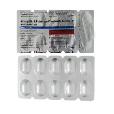 Amoxyclav 625mg Tablet 10'S - Bacterial Infections-Pen