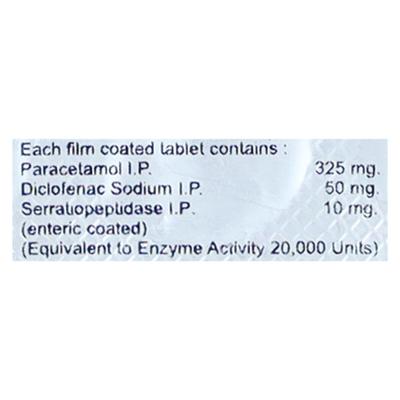 Lyser DP Tablet 10'S - Pain relief-Nsa
