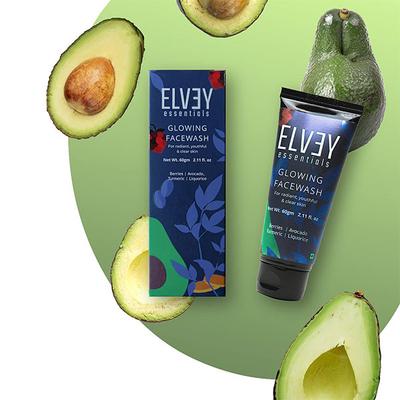 Elvey Essentials Glowing Face wash 60 gm - Face Washes