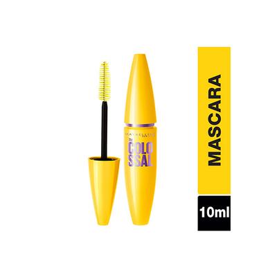 Maybelline New York Volume Express Colossal Mascara, Washable, Glam Black 10.7 Gm - Mascaras