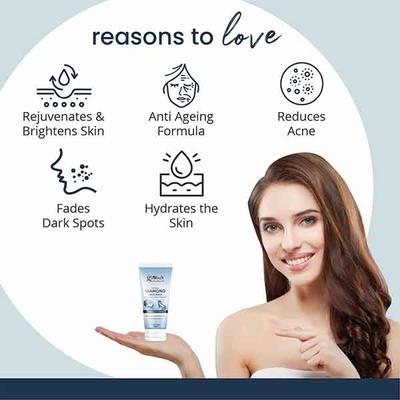 Globus Naturals Revival Diamond Face Pack, Natural & Ayurvedic formula, 100gm each 2's - Masks & Peels