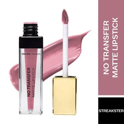 Faces Canada No Transfer Matte Lipstick Streakster 08 3.5 Ml - Liquid Lipsticks
