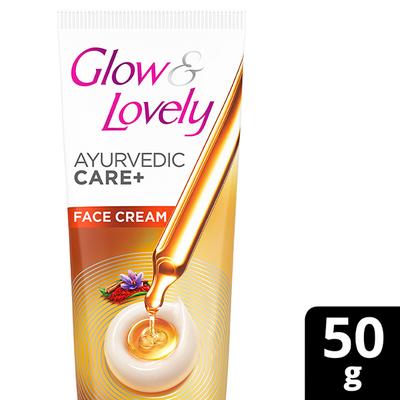 Glow & Lovely Ayurvedic Care+ Face Cream 50 gm - Skin-Treatment