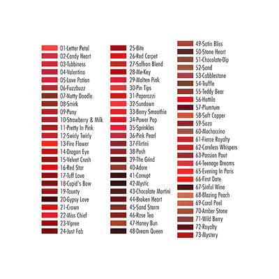 Pac Retro Matte Gloss Mini Liquid Lipstick 44 Broken Heart 3ml - Liquid Lipsticks
