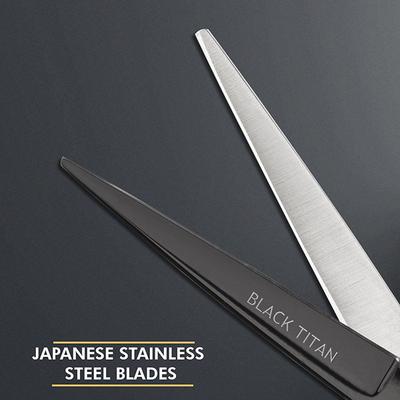 Vega Professional Black Titan 5.5' Black Line Hairdressing Scissor (VPPSC-04) 1's - Grooming Kits