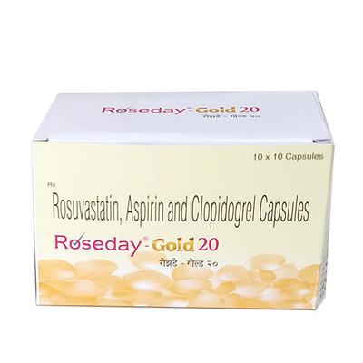 Roseday Gold 20mg Capsule 10'S - Blood Clot-Ant