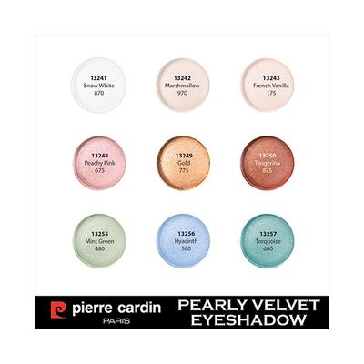 Pierre Cardin ParisPearly Velvet Eyeshadow 870 Snow White 4 gm - Eye Shadow Palettes