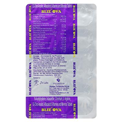 BLIZ OVA Tablet 10's - Supplements-Vam