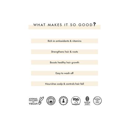 mCaffeine Naked & Raw Coffee Scalp & Hair Oil for Hair Growth with Redensyl & Argan Oil 200 ml - Hair Oils