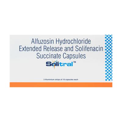 Solitral Capsule 10'S - Bladder And Prostate Disorders-Dru