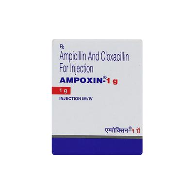 Ampoxin 1gm Injection 1's - Bacterial Infections-Pen
