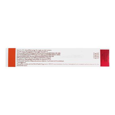 INFLUVAC TETRA 2025/2026 Prefilled Syringe(Pfs) 0.5ml - Vaccines