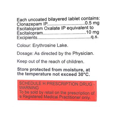 Newcita Plus Tablet 10'S - Anxiety-Anx