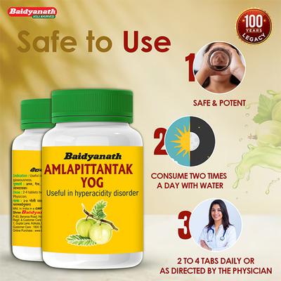 Baidyanath Amlapittantak Yog Tablet 100's - Speciality Medicines