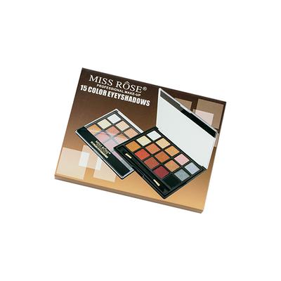 Miss Rose 15 Color Matte Eyeshadow 7001 - 078NT 01 20 gm - Eyeshadow, Bases & Primers
