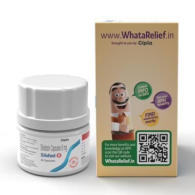 SILOFAST 8 Capsule 30's - Bladder And Prostate Disorders-Dru