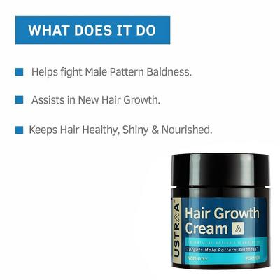 Ustraa Hair Growth Cream for Men 100 gm - Hair Serums