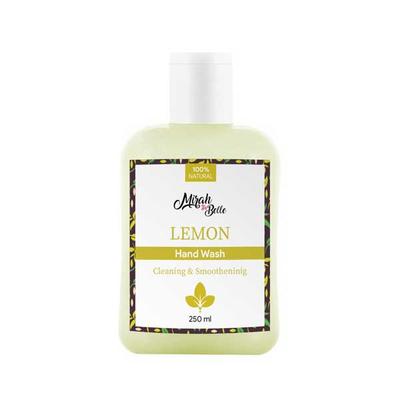 Mirah Belle Lemon Natural Hand Wash 250 ml - Hand Wash & Soaps
