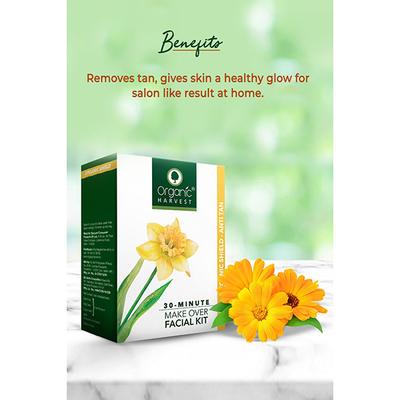 Organic Harvest Facial Kit - Organic Shield-Anti Tan 50 gm - Facial Kits
