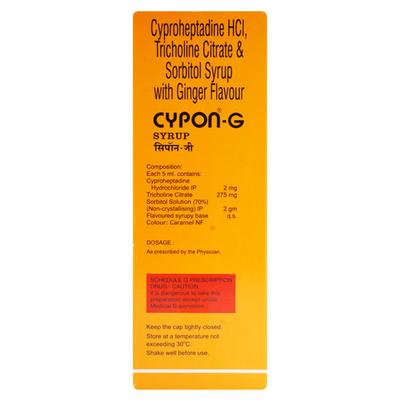 Cypon G Syrup 200ml - Appetite-App