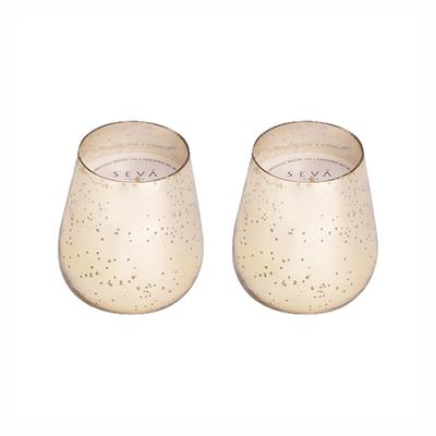 Seva Home Royal Candle (Gold) - Blanc 2's - Candle