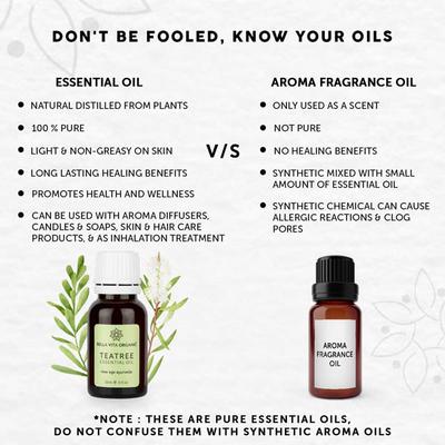 Bella Vita Organic Tea Tree Essential Oil 15 ml - Massage Oils