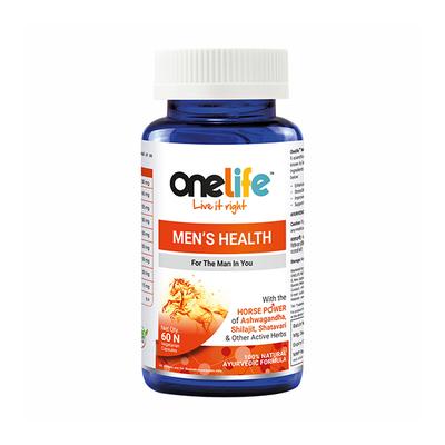 Onelife Men's Health Veg Capsule 60's - Sexual Care