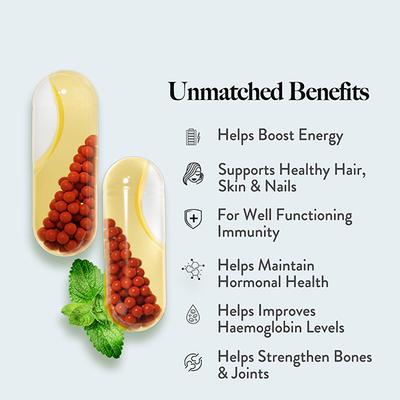 Wellbeing Nutrition Slow Multi + Omega for Her Multivitamin Vegan omega-3 oil, B-complex - Multi-Vitamins