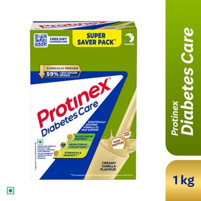 Protinex Diabetes Care Powder - Creamy Vanilla Flavour 1 kg - Diabetes (Fitness)
