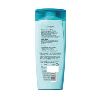 L'Oreal Paris Extraordinary Clay Shampoo 396 Ml - Shampoos
